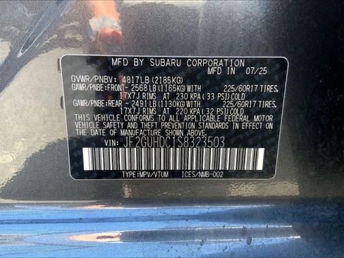 Certified 2025 Subaru Crosstrek 2.0i Premium AWD/4WD image 33
