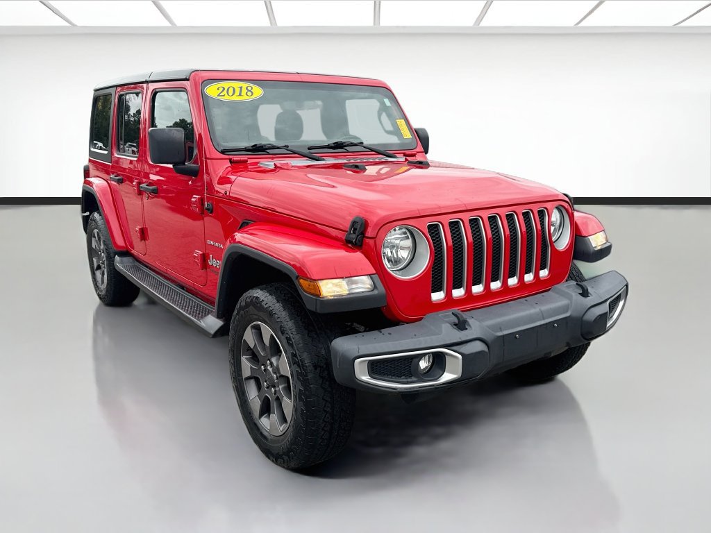 Used 2018 Jeep Wrangler Unlimited Sahara AWD/4WD image 3
