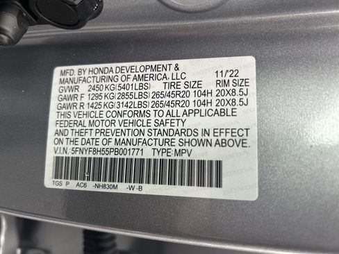 Certified 2023 Honda Passport EX-L image 36