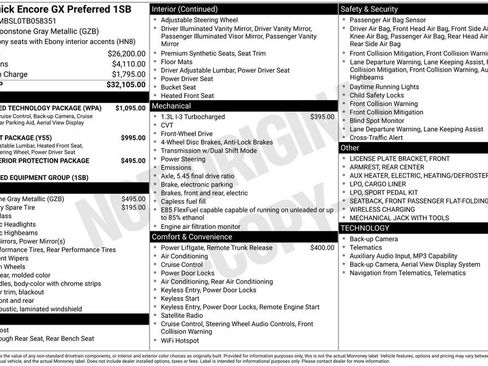 Certified 2026 Buick Encore GX Preferred w/ Advanced Technology Package FWD image 44