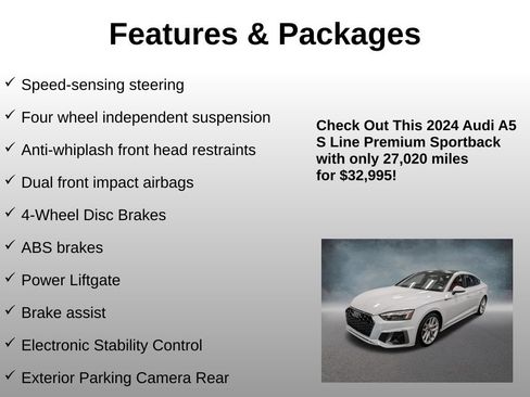 Used 2024 Audi A5 2.0T Premium w/ Convenience Package AWD/4WD image 8