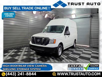 Used 2019 Nissan NV 2500 S