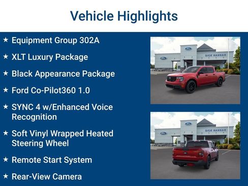 New 2025 Ford Maverick XLT w/ XLT Luxury Package image 3