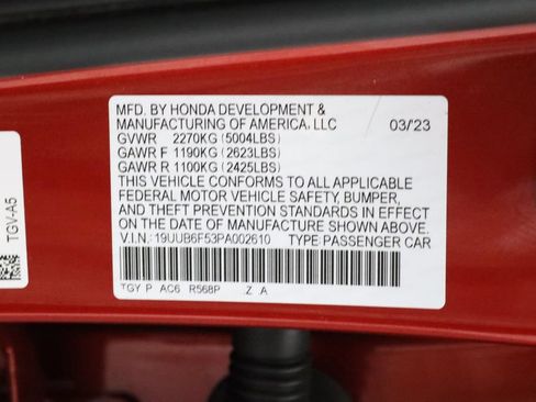 Certified 2023 Acura TLX SH-AWD w/ A-SPEC Pkg image 29