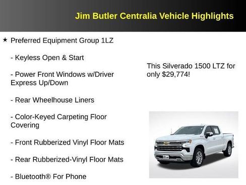Used 2022 Chevrolet Silverado 1500 LTZ w/ LTZ Premium Package AWD/4WD image 12