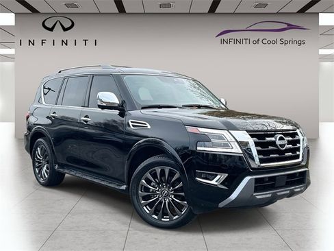 Used 2024 Nissan Armada Platinum w/ Cargo Package image 1
