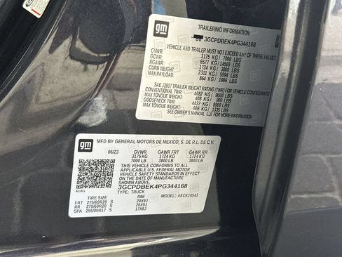 Certified 2023 Chevrolet Silverado 1500 Custom AWD/4WD image 33