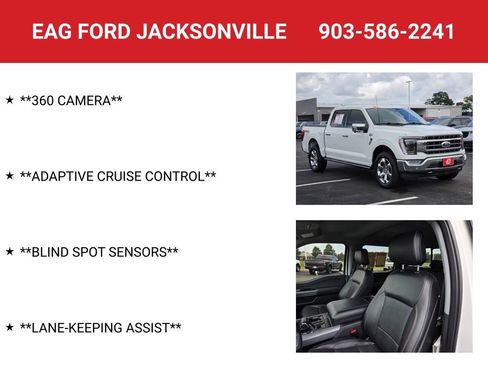 Used 2023 Ford F150 Lariat w/ Equipment Group 502A High AWD/4WD image 8