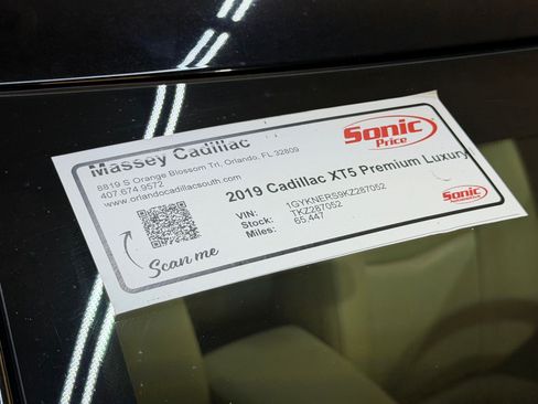 Used 2019 Cadillac XT5 Premium Luxury w/ Driver Assist Package FWD image 52