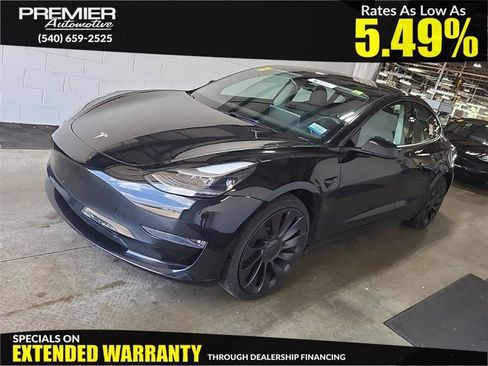 Used 2023 Tesla Model 3 Performance AWD/4WD image 1