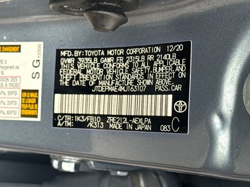 Used 2021 Toyota Corolla LE FWD image 40