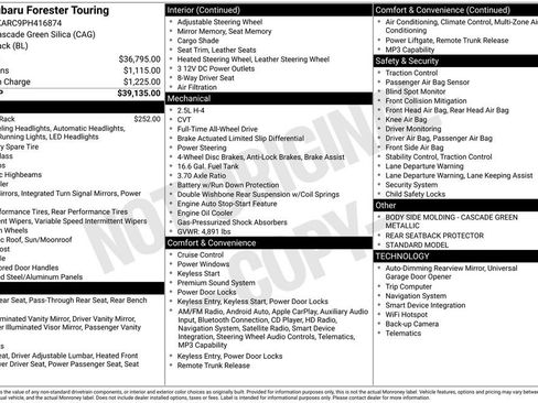 Used 2023 Subaru Forester Touring image 40