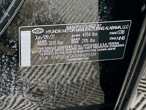 Certified 2022 Hyundai Sonata SE w/ Cargo Package FWD image 30