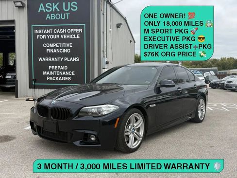 Used 2015 BMW 550i Sedan image 1