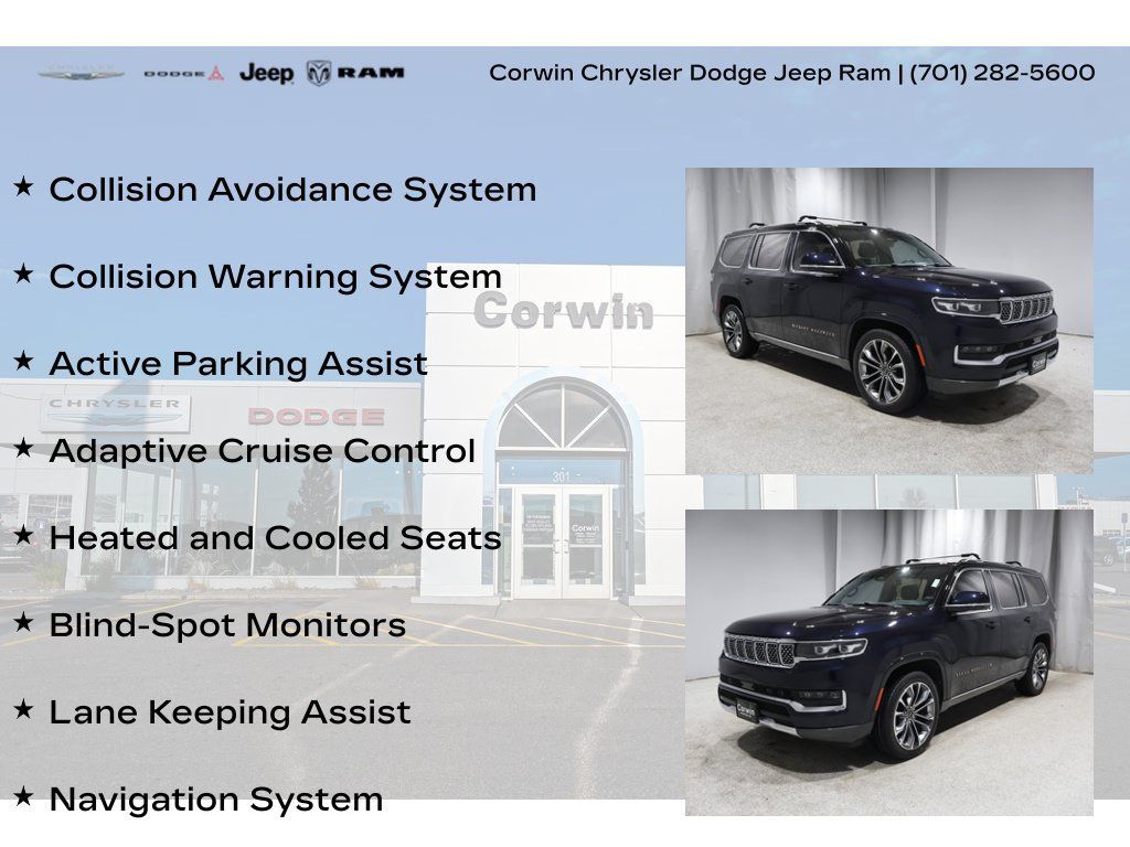 Used 2022 Jeep Grand Wagoneer Series III AWD/4WD image 8