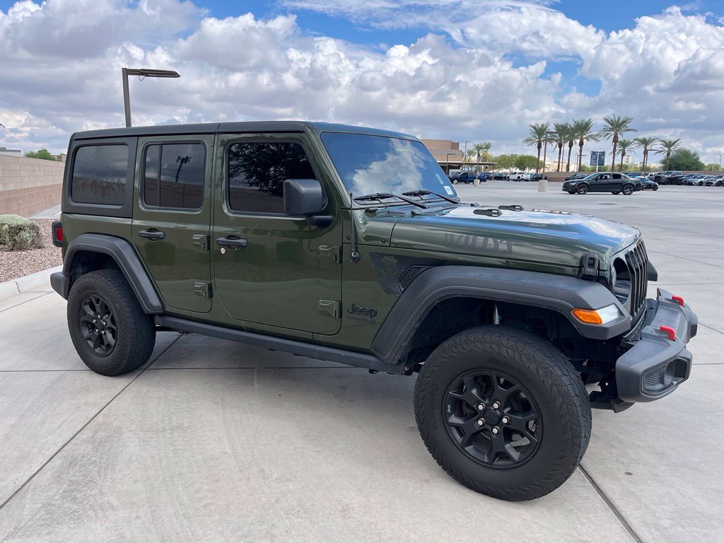Used 2021 Jeep Wrangler Unlimited Sport AWD/4WD image 3