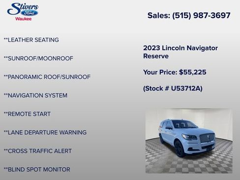 Used 2023 Lincoln Navigator Reserve AWD/4WD image 30