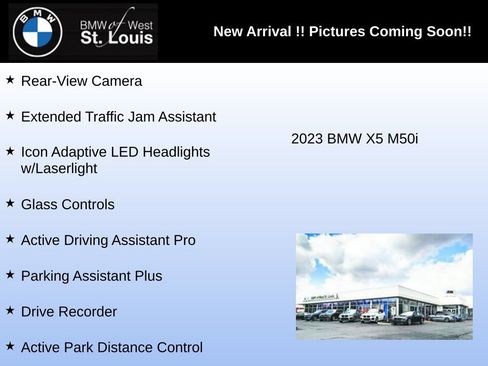 Used 2023 BMW X5 M50i w/ Executive Package AWD/4WD image 4