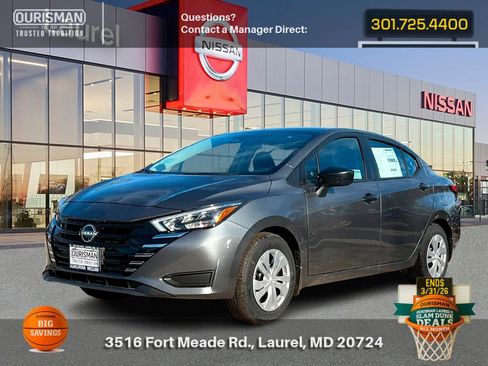 New 2025 Nissan Versa S w/ Trunk Package image 4