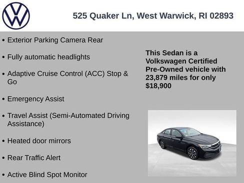 Certified 2023 Volkswagen Jetta S w/ IQ.Drive Package image 25