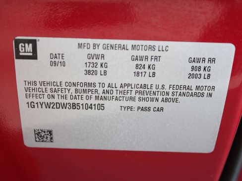 Used 2011 Chevrolet Corvette Grand Sport w/ Preferred Equipment Group RWD image 29