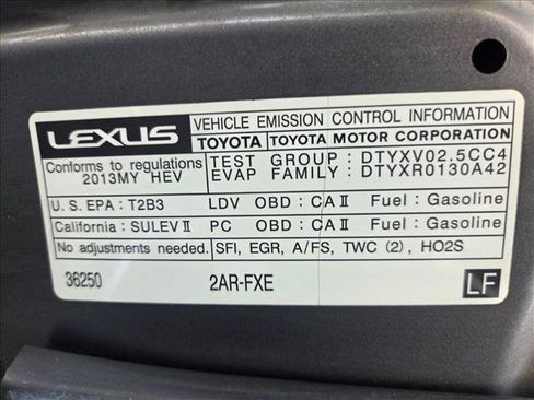 Used 2013 Lexus ES 300h w/ Premium Pkg FWD image 22