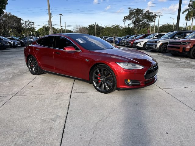 Used 2015 Tesla Model S 85D AWD/4WD image 16