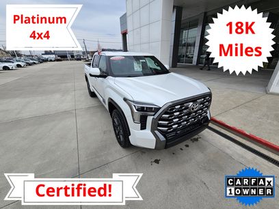 Certified 2026 Toyota Tundra Platinum