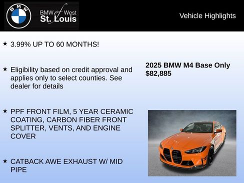 Used 2025 BMW M4 Coupe w/ Executive Package image 8