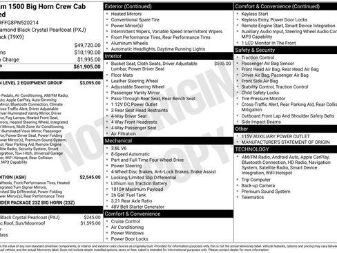 Used 2023 RAM 1500 Big Horn AWD/4WD image 3