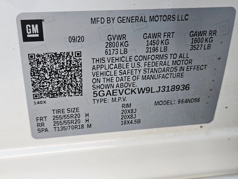 Used 2020 Buick Enclave Avenir w/ Avenir Technology Package image 36