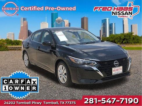 Certified 2025 Nissan Sentra S FWD image 1