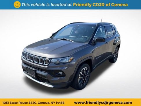 Used 2023 Jeep Compass Limited w/ Sun and Sound Group AWD/4WD image 1