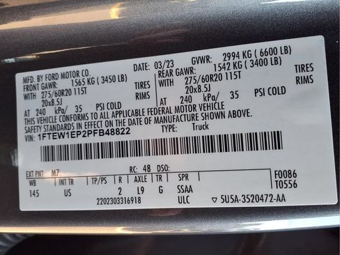 Used 2023 Ford F150 XLT w/ Equipment Group 302A High AWD/4WD image 29