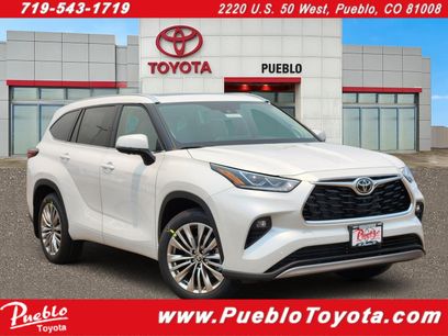 New 2026 Toyota Highlander Platinum