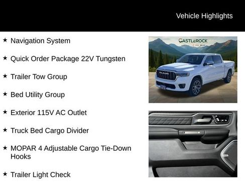 Certified 2026 RAM 1500 Tungsten w/ Trailer Tow Group image 7