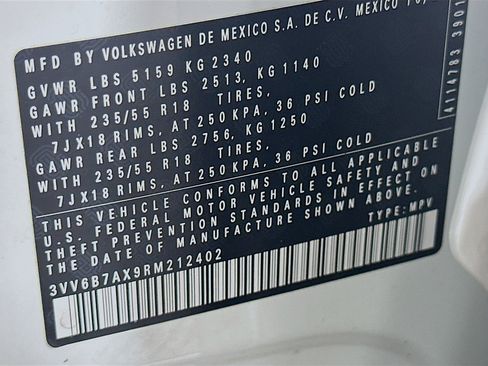 Used 2024 Volkswagen Tiguan Wolfsburg Edition image 12