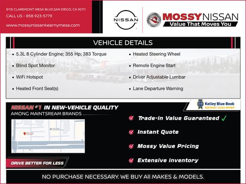 Used 2022 Chevrolet Tahoe RST w/ Luxury Package image 3