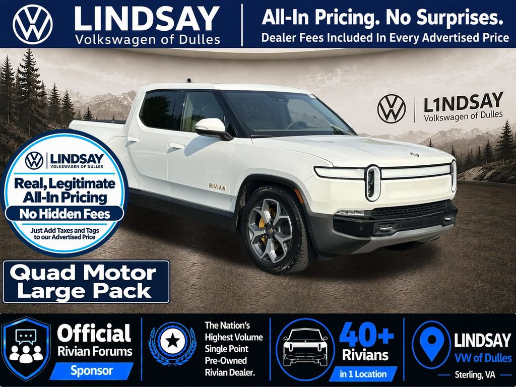 Used 2022 Rivian R1T Adventure AWD/4WD image 1
