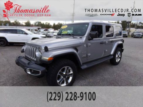 Certified 2018 Jeep Wrangler Unlimited Sahara AWD/4WD image 1