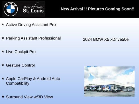 Used 2024 BMW X5 xDrive50e w/ M Sport Package AWD/4WD image 4