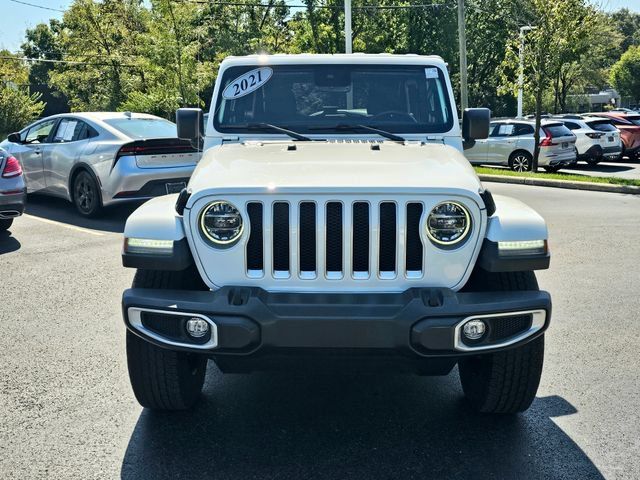 Used 2021 Jeep Wrangler Unlimited Sahara AWD/4WD image 3