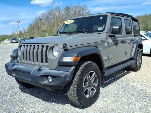 Used 2020 Jeep Wrangler Unlimited Sport S AWD/4WD image 3