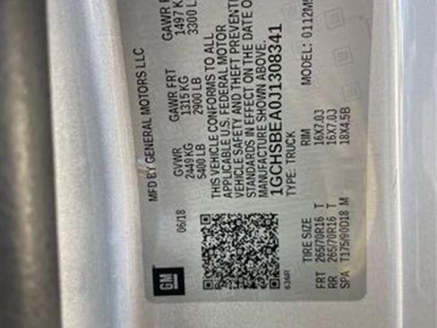 Used 2018 Chevrolet Colorado W/T image 24