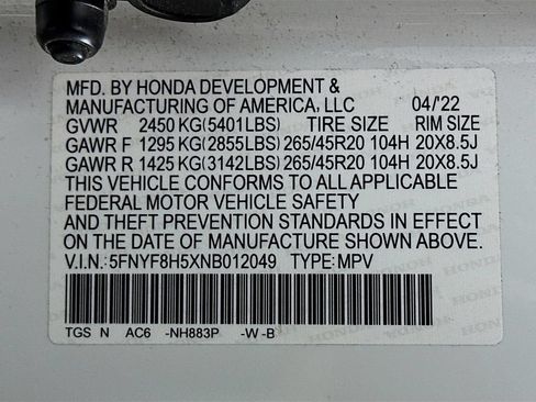 Used 2022 Honda Passport EX-L image 35