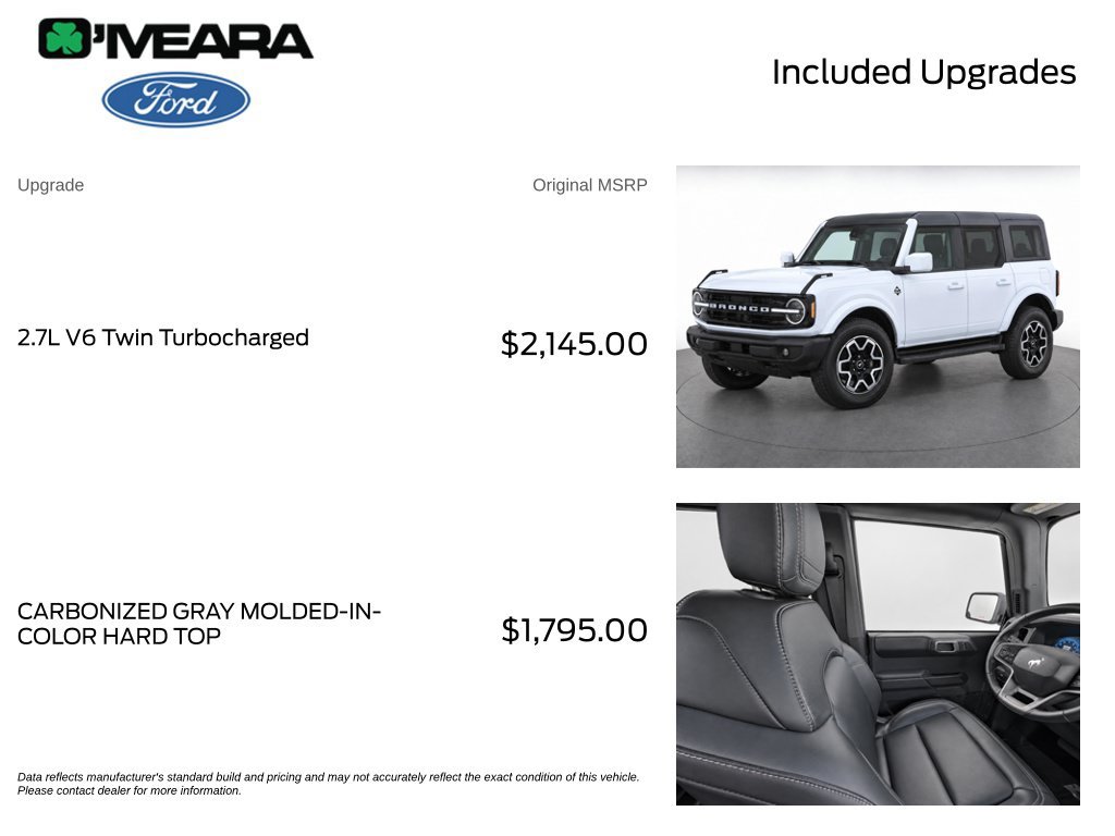 Used 2025 Ford Bronco Outer Banks AWD/4WD image 4
