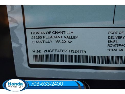 New 2026 Honda Civic Sport Touring image 38