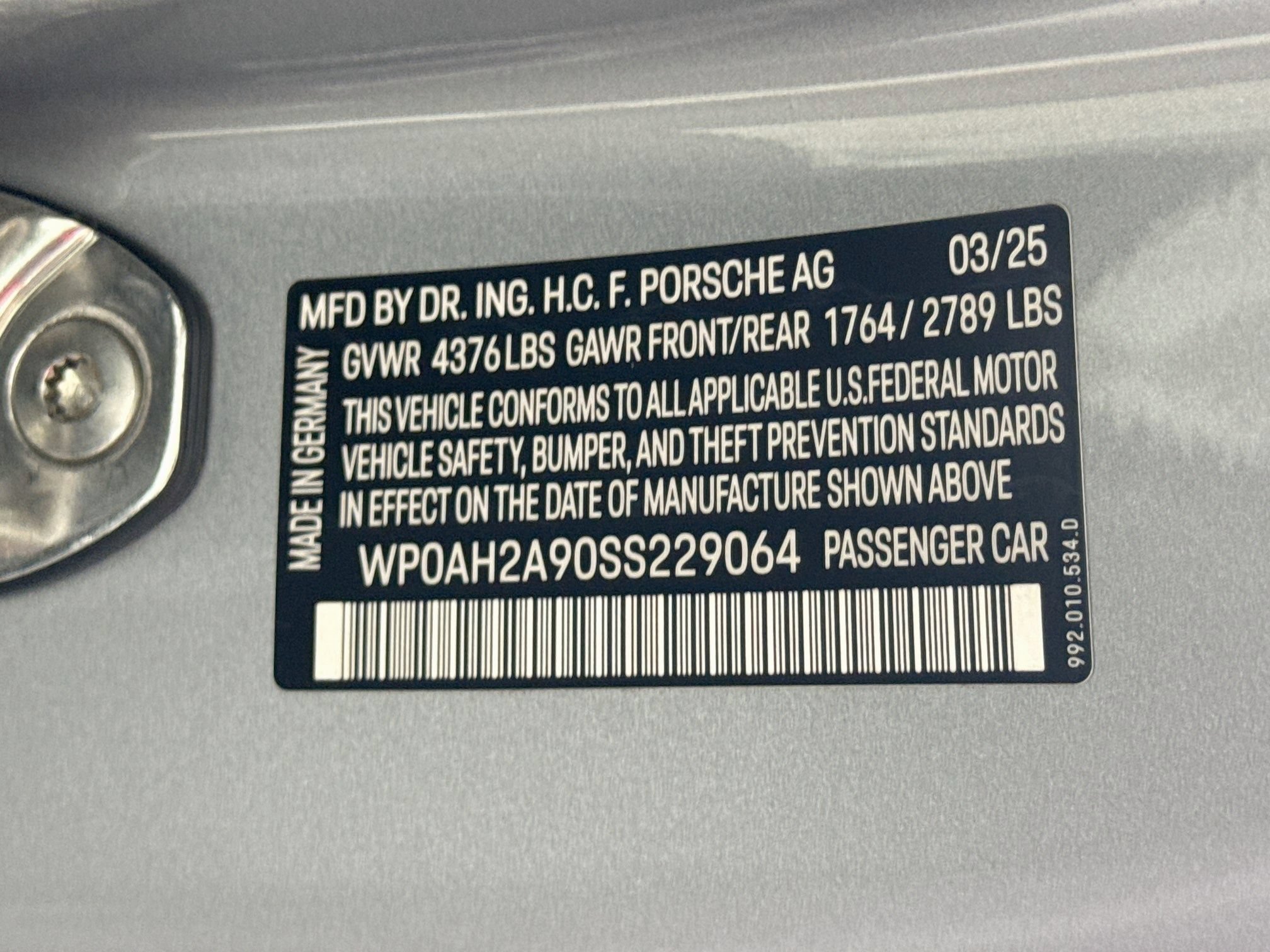 Certified 2025 Porsche 911 Carrera S RWD image 31