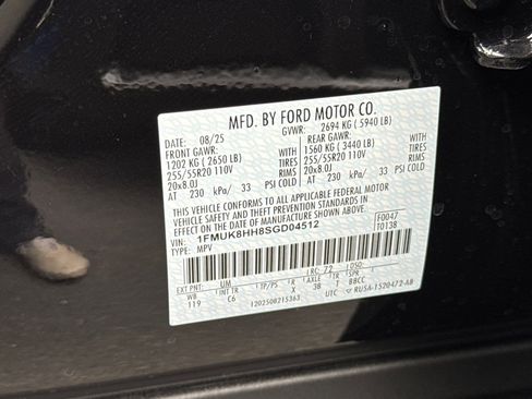 New 2025 Ford Explorer Platinum image 23