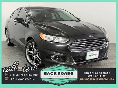 Used 2013 Ford Fusion Titanium w/ Titanium Driver Assist Pkg